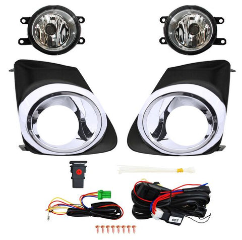 12627 FARO NIEBLA LH/RH JUEGO C/REJILLAS WIN ~ TOYOTA COROLLA 2011 - 2013