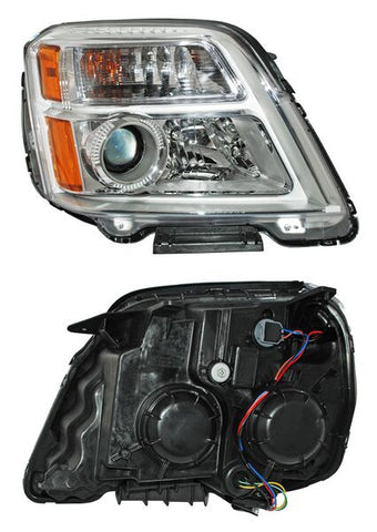 11836 FARO RH FILO CROMADO ~ GMC TERRAIN 2015 - 2017