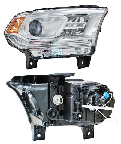 11101 FARO RH FONDO CROMADO ~ DODGE DURANGO 2014 - 2016