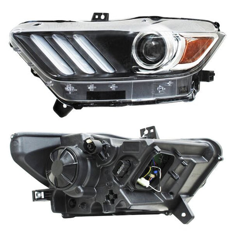 10707 FARO LH P/XENON LEDS ~ FORD MUSTANG 2015 - 2016