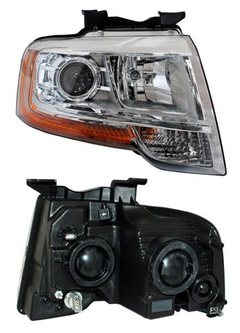 10586 FARO RH FONDO CROM C/LUPA (REM) ~ FORD EXPEDITION 2015 - 2017