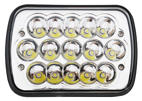 13590 FARO CUADRADO GRANDE C/LEDS ~ UNIVERSAL UNIVERSAL 1980 - 1999