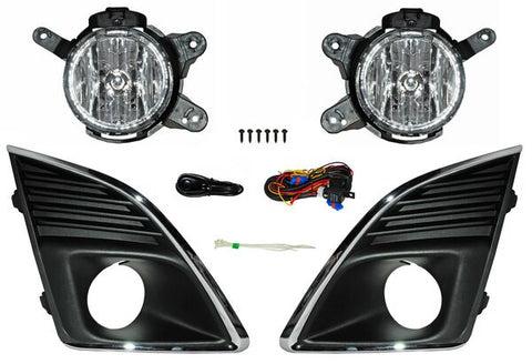 13208 FARO NIEBLA LH/RH C/REJILLA JGO ~ CHEVROLET CRUZE 2013 - 2014