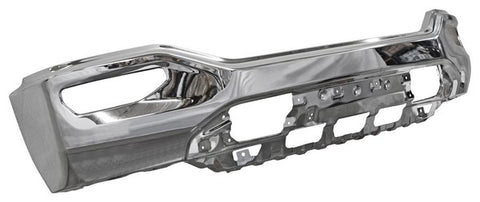 14402 DEFENSA DELANTERA CROMADA C/FARO NIBLA S/SENSOR ~ GMC GMC P/U 2016 - 2018