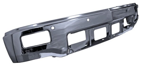 9972 DEFENSA DEL CROMADA C/HOYO P/SENSOR ~ CHEVROLET CHEVY P/U 2014 - 2015