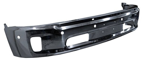 14068 DEFENSA DELANTERA CROMADA C/HOYO P/SENSOR ~ DODGE DODGE P/U 2013 - 2019