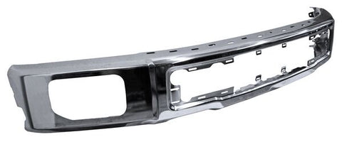 13805 DEFENSA DELANTERA CROMADA P/FARO NIEBLA ~ FORD FORD P/U 2015 - 2017