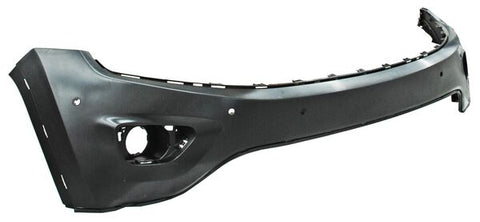 14384 DEFENSA DELANTERA SUPERIOR C/HOYO P/SENSOR ~ JEEP GRAND CHEROKEE 2014 - 2017