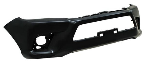 14885 DEFENSA DELANTERA DOBLE CABINA S/REJILLA CENTRAL CORRUGADA ~ TOYOTA HILUX 2016 - 2023