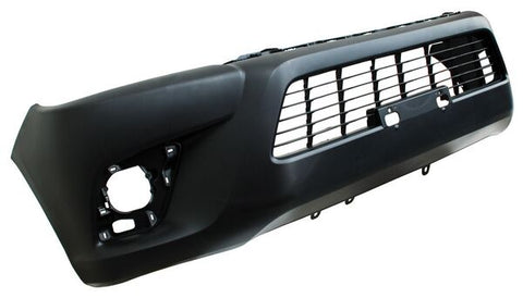 12139 DEFENSA DELANTERA CAB SENCILLA C/PARRILLA CENTRAL ~ TOYOTA HILUX 2016 - 2020