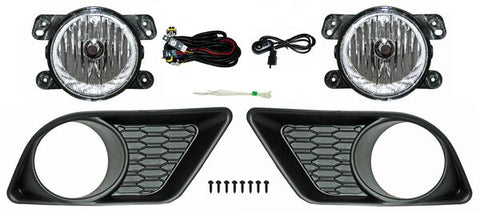 12641 FARO NIEBLA LH/RH JUEGO CON REJILLAS ~ DODGE CHARGER 2011 - 2014