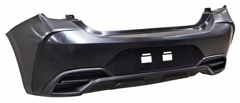 12933 DEFENSA TRASERA ~ NISSAN MARCH 2021 - 2022