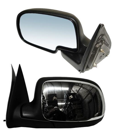 4441 ESPEJO LH MANUAL CROM ~ CHEVROLET CHEVY P/U 1999-2006