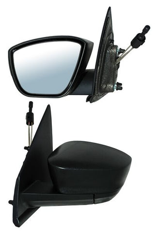 12358 ESPEJO LH C/CONTROL MANUAL CORRUGADO ~ FORD FIGO 2016 - 2018