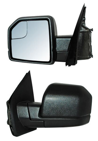 12382 ESPEJO LH S/CONTROL CORRUGADO C/PUNTO CIEGO ~ FORD FORD P/U 2015 - 2017