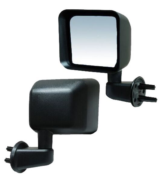 8636 ESPEJO LH FIJO NEGRO ~ JEEP WRANGLER 2007 - 2015