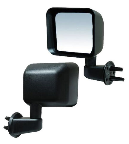 8636 ESPEJO LH FIJO NEGRO ~ JEEP WRANGLER 2007 - 2015