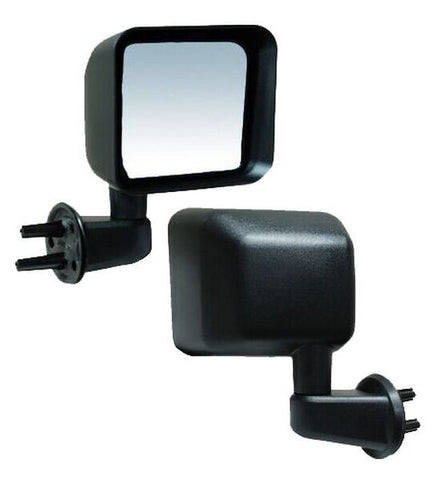 8637 ESPEJO RH FIJO NEGRO ~ JEEP WRANGLER 2007 - 2015