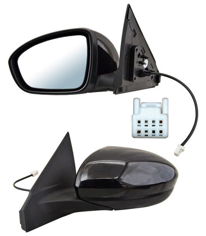 12936 ESPEJO LH ELECTRICO P/PINTAR 3 PINES ~ NISSAN SENTRA 2020 - 2022