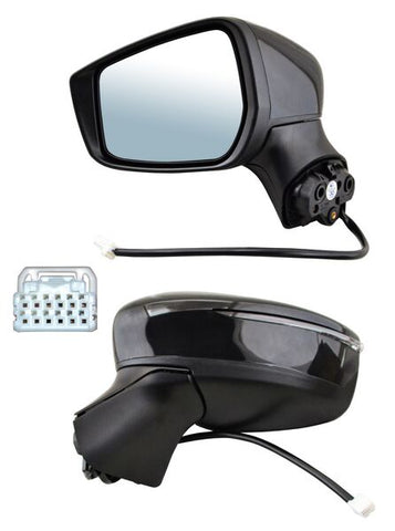 13394 ESPEJO LH ELECT P/PINTAR C/DIREC 6 PINES ~ NISSAN VERSA 2020 - 2022