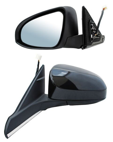 12297 ESPEJO LH ELECTRICO P/PINTAR C/DESEMPAÑANTE ~ TOYOTA CAMRY 2015 - 2017