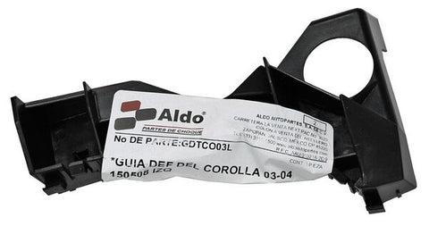 9387 GUIA DEFENSA DEL RH ~ TOYOTA COROLLA 2003 - 2004