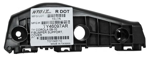 12575 GUIA DEFENSA RH DELANTERA ~ TOYOTA COROLLA 2009 - 2010