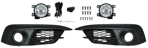 12589 FARO NIEBLA LH/RH JUEGO C/REJILLAS WIN ~ HONDA CIVIC 2016 - 2018