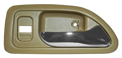 13074 MANIVELA INTERIOR RH C/HOYO BEIGE/CROMO ~ HONDA ACCORD 1994 - 1997