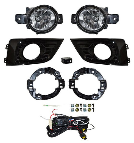 12939 FARO NIEBLA LH/RH JUEGO C/REJILLA ~ NISSAN MARCH 2021 - 2022