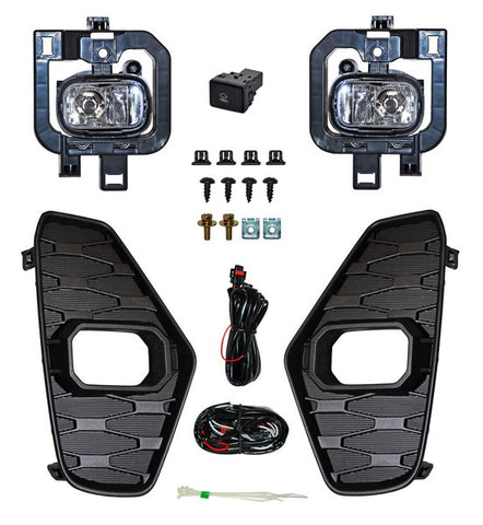 12938 FARO NIEBLA LH/RH JUEGO ALDO C/REJILLAS ~ NISSAN NISSAN P/U MEX 2021 - 2022