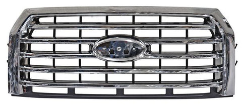 13474 CORAZA CROMADA LINEAS ~ FORD FORD P/U 2015 - 2017