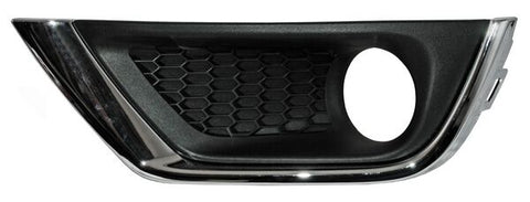 13816 REJILLA DEFENSA LH C/FARO NIEBLA FILO CROMADO ~ JEEP COMPASS 2017 - 2019