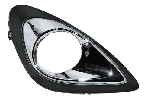 14932 REJILLA RH DEFENSA C/FARO NIEBLA C/CROMO ~ NISSAN MARCH 2014 - 2020