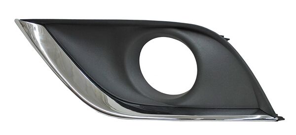 11606 REJILLA DEFENSA LH C/FARO NIEBLA C/MOLDURA CROMADA  (VDRIVE 20-24) ~ NISSAN VERSA 2015 - 2019