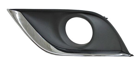 11606 REJILLA DEFENSA LH C/FARO NIEBLA C/MOLDURA CROMADA  (VDRIVE 20-24) ~ NISSAN VERSA 2015 - 2019