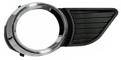 15997 REJILLA DEFENSA RH P/FARO NIEBLA C/CROMO ~ TOYOTA SIENNA 2011 - 2017