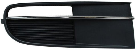 13343 REJILLA DEFENSA RH S/FARO NIEBLA CROMADO/NEGRO ~ VW BEETLE 2012 - 2016