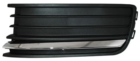 11936 REJILLA LH DEFENSA DELANTERA S/FARO NIEBLA C/MOLDURA CROMADO ~ VW VENTO 2016 - 2020