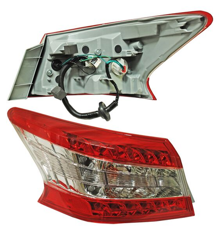 13979 CALAVERA LH EXTERIOR ECON ~ NISSAN SENTRA 2013 - 2016
