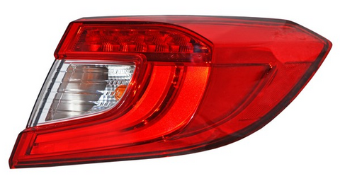 13776 CALAVERA RH EXTERIOR LEDS ECON ~ HONDA ACCORD 2018 - 2021