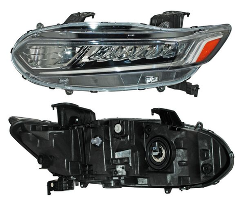 13894 FARO LH FONDO CROMADO C/LED SPORT ECON ~ HONDA ACCORD 2018 - 2021