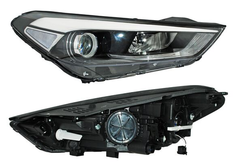 11987 FARO RH FONDO NEGRO (REM) ~ HYUNDAI TUCSON 2018 - 2020