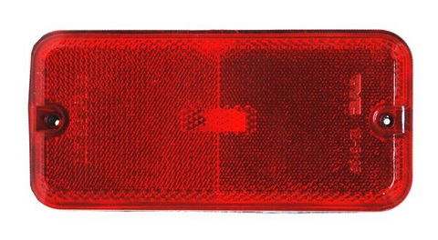 11786 CUARTO LATERAL LH/RH ROJO TRASERO (REM) ~ CHEVROLET CHEVY VAN 1983 - 1996