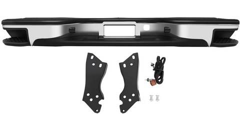 10409 DEFENSA TRA CROM CAJA CALIFORNIA (REM) ~ CHEVROLET CHEVY P/U 1999 - 2007