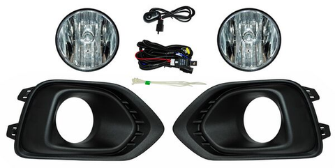 11963 FARO NIEBLA LH/RH JUEGO C/REJILLAS ECON ~ CHEVROLET BEAT 2018 - 2020