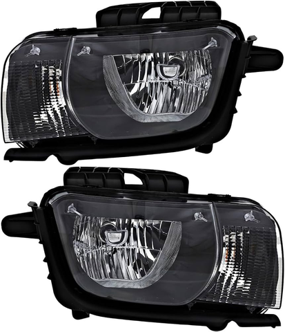 16035 FARO LH/RH JGO FONDO NEGRO LUEP ~ CHEVROLET CAMARO 2010 - 2013