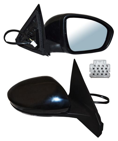 16122 ESPEJO RH ELECTRICO P/PINTAR C/DIRECCIONAL 7 PIN ~ NISSAN SENTRA 2021 - 2025