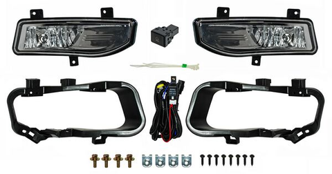 16143 FARO NIEBLA LH/RH JGO C/BASES ECON ~ NISSAN KICKS 2017 - 2020