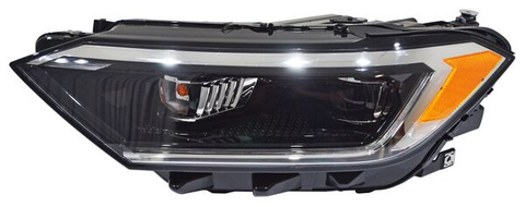 14046 FARO LH FONDO NEGRO C/LED C/LUPA ECON ~ VW JETTA 2019 - 2023